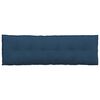 vidaXL Back Pillow Blue 160 x 19 x 50 cm Fabric