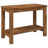 vidaXL Coffee Table LAREN Natural 60.5 x 30 x 45 cm Solid Acacia Wood