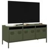vidaXL TV Cabinet Olive Green 101.5x39x43.5 cm Cold-rolled Steel