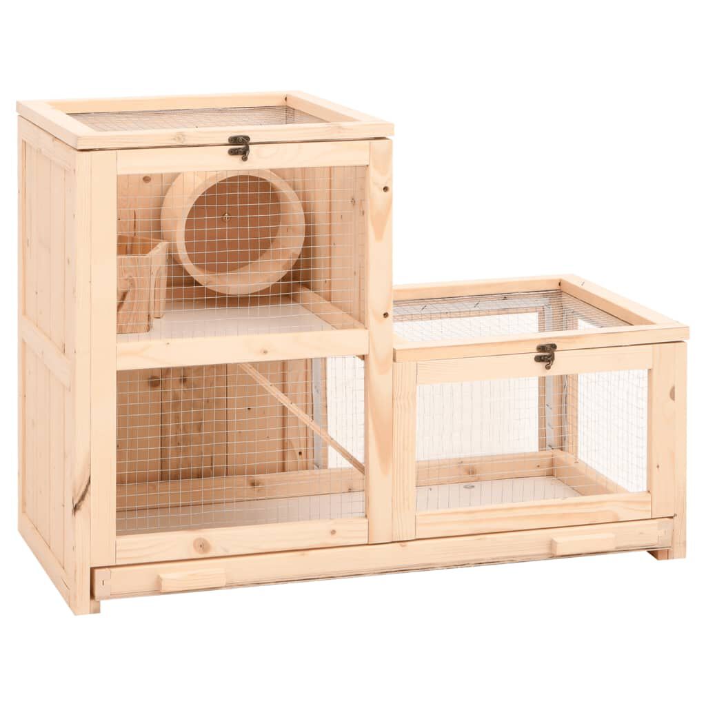 Multiple store hamster cage