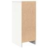 vidaXL Sideboard White 29.5x34x76 cm Engineered Wood