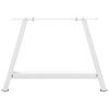 vidaXL Coffee Table Legs A-Shaped 2 pcs White&nbsp;70x(42-43) cm Steel