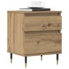 vidaXL Bedside Cabinets 2 pcs Artisan Oak 40x35x50 cm Engineered Wood