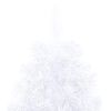 vidaXL Artificial Half Pre-lit Christmas Tree with Ball Set White 120 cm