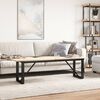 vidaXL Coffee Table Legs O-Frame 140x30x43 cm Steel