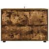vidaXL Storage Cabinet Smoked Oak 80 x 48 x 57 cm Engineered Wood