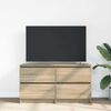 vidaXL TV Cabinet Sonoma Oak 100x35x54 cm Engineered Wood