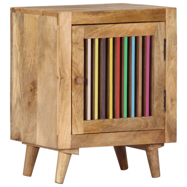 vidaXL Bedside Cabinet 40x30x50 cm Solid Mango Wood