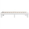 vidaXL Bed Frame without Mattress White 90x190 cm Single Solid Wood Pine