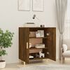 vidaXL Sideboard Smoked Oak 70x34x90 cm Engineered Wood