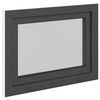 vidaXL Basement Window "RISOR" 80x50 cm Tilt&Turn DIN Left Anthracite