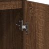 vidaXL Sideboard Brown Oak 57x34x76 cm Engineered Wood