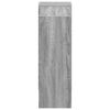 vidaXL Bookshelf Grey Sonoma 52 x 25 x 71.5 cm Engineered Wood