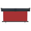 vidaXL Balcony Side Awning 145x250 cm Red