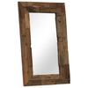 vidaXL Mirror Solid Reclaimed Wood 50x80 cm