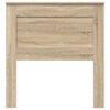 vidaXL Headboard with Headboard Sonoma Oak 80 cm Engineered Wood