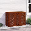 vidaXL Air Conditioner Cover Rusty 110 x 50 x 80 cm Weathering Steel