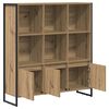 vidaXL Book Cabinet 2 pcs Artisian Oak 99.5 x 30 x 108 cm