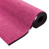 vidaXL Doormat Other Pink and Black 120 x 400 cm Polyamide and PVC