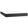 vidaXL Pocket Spring Bed Mattress Medium Black 137x190x20 cm Full