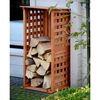 dobar Green Label Firewood Rack Brown