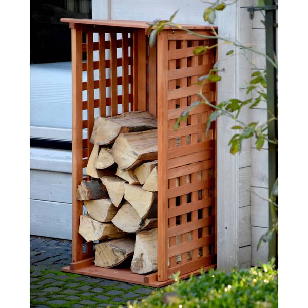 dobar Green Label Firewood Rack Brown