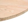 vidaXL Table Top Round &Oslash;70x3 cm Solid Wood Pine