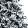 vidaXL Christmas Tree with 300 LEDs with Stand White 300 cm PVC