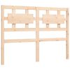 vidaXL Bed Frame without Mattress Small Double Solid Wood Pine