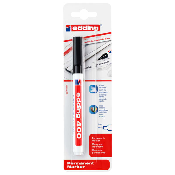 edding Permanent Marker Black 400