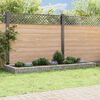 vidaXL Gabion Raised Bed Galvanised Steel 300x100x20 cm