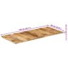 vidaXL Table Top Solid Mango Wood 25-27 mm 140x60 cm