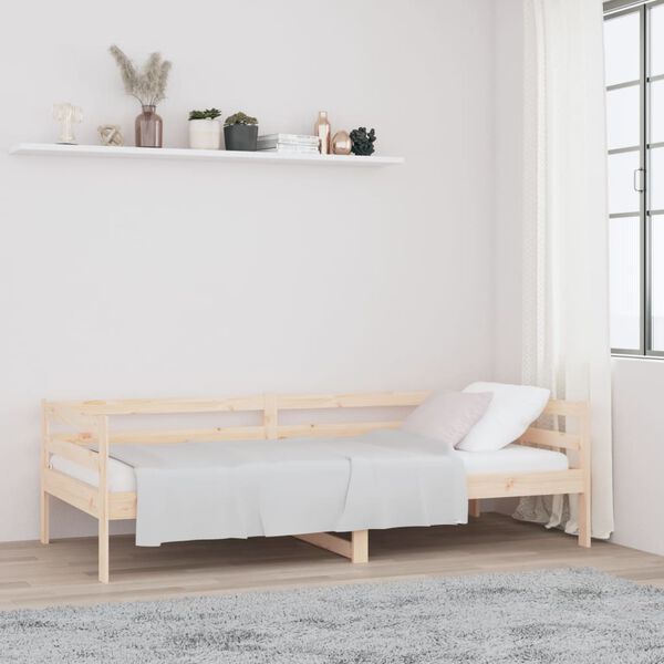 vidaXL Day Bed without Mattress 80x200cm Solid Wood Pine