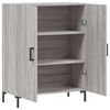 vidaXL Sideboard Grey Sonoma 69.5x34x90 cm Engineered Wood