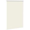 vidaXL Roller Blind Blackout Off White 100x175 cm Fabric Width 95.7 cm Polyester