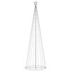 vidaXL Christmas Cone Tree Warm White 732 LEDs 160x500 cm