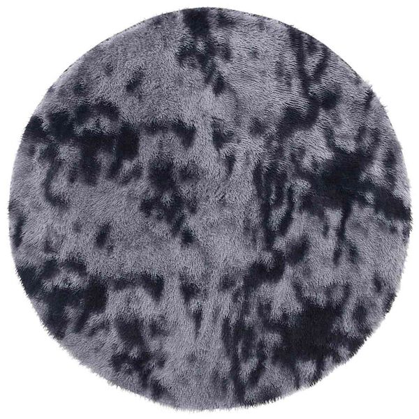 vidaXL Shaggy Rug High Pile NAVARRA Dark Grey 160x160 cm Polyester