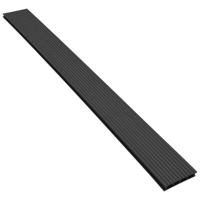 vidaXL WPC Decking Boards with Accessories 30 m² 2.2 m Anthracite
