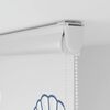 vidaXL Shower Roller Blind with Cassette 120x240 cm Fabric Width 116 cm