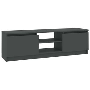 vidaXL TV Cabinet Grey 120x30x35.5 cm Engineered Wood