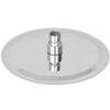vidaXL Rain Shower Head 2 pcs Stainless Steel &Oslash; 20 cm
