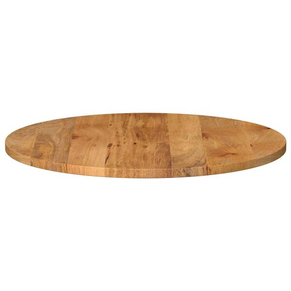 vidaXL Table Top &Oslash; 90x2.5 cm Round Solid Wood Mango
