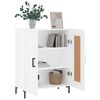 vidaXL Sideboard White 69.5x34x90 cm Engineered Wood
