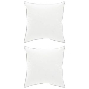 vidaXL Pillow 2 pcs 65 x 65 cm Australian Wool White