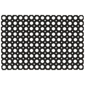 vidaXL Door Mat Rectangular 40x60 cm Rubber