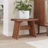 vidaXL Stool Natural 40 x 25 x 31 cm Mahogany Wood