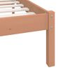 vidaXL Bed Frame without Mattress Honey Brown Solid Wood Super King Size
