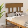 vidaXL Bed Headboard Honey Brown 93.5x3x81 cm Solid Wood Pine