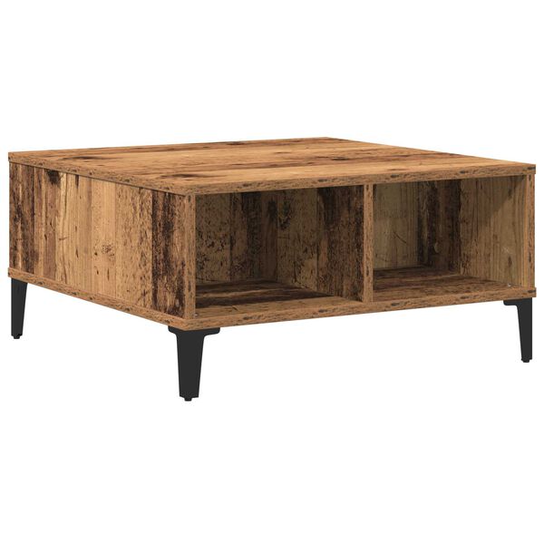 vidaXL Coffee Table Old Wood 60 x 60 x 30 cm