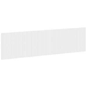 vidaXL Wall-Mounted Headboard ARNHEM White Engineered Wood